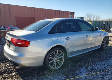 2016 Audi S4 Premium Plus from USA, damaged, VIN WAUBGAFL3GA009403